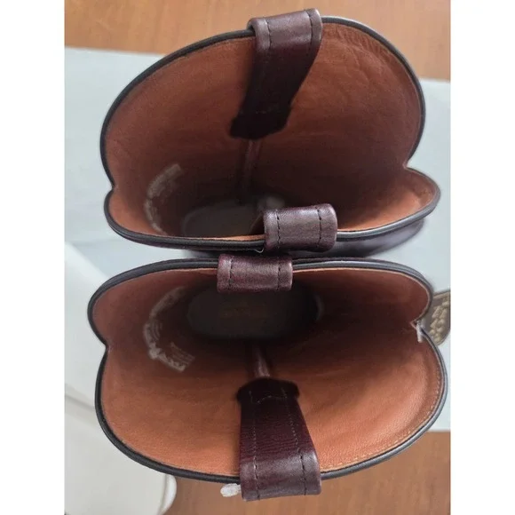 Dan Post Black Cherry Mignon Corona Cowboy Boots Men's 10d Western - Picture 12 of 16